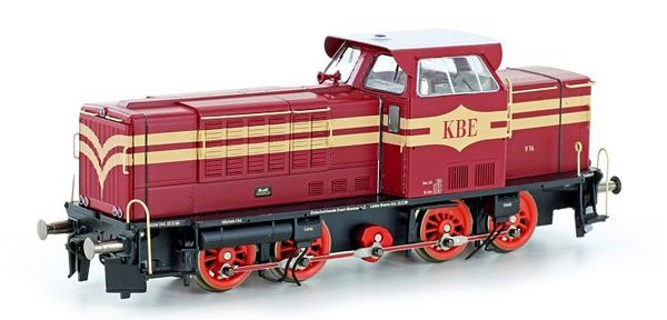 Kato HobbyTrain Lemke HE10021541 - Diesel locomotive MaK 650D KBE
